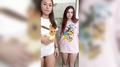 Sophieraiin, Ava Reyes, Two Cute Babes Striptease In The Bathroom Onlyfans Video Leaked