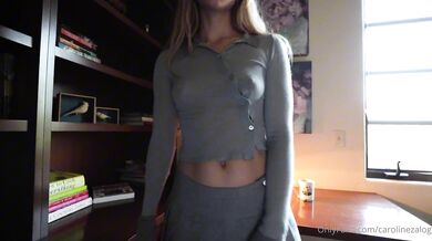 Caroline Zalog, Sexy Blonde Babe Joi Riding Onlyfans Video Leaked