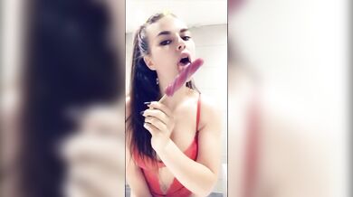 Lauren Alexis, Candy Lollipop Blowjob Livestream Onlyfans Video Leaked