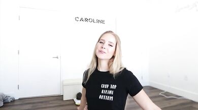 Caroline Zalog, Sexy Kimono Try-On-Haul Onlyfans Video Leaked