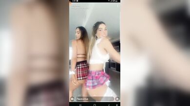 Lyna Perez, Two Hot Schoolgirls Dildo Blowjob Tease Onlyfans Video Leaked