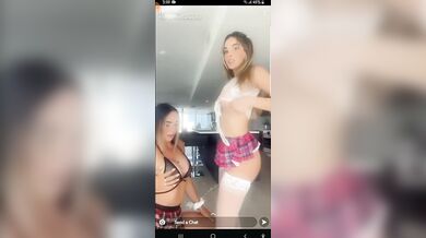 Lyna Perez, Two Hot Schoolgirls Dildo Blowjob Tease Onlyfans Video Leaked