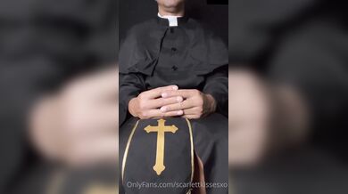 Scarlettkissesxo, Horny Blonde Nun Fucked By The Priest Onlyfans Video Leaked