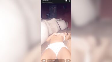 Lyna Perez, Cute Pajama Striptease On Livestream Onlyfans Video Leaked