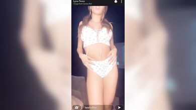 Lyna Perez, Cute Pajama Striptease On Livestream Onlyfans Video Leaked