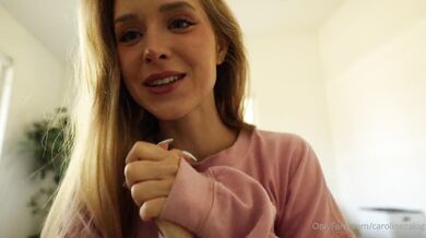 Caroline Zalog, Laced Panties Try-On-Haul Onlyfans Video Leaked