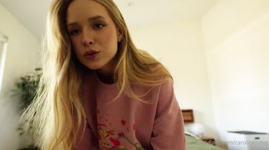 Caroline Zalog, Laced Panties Try-On-Haul Onlyfans Video Leaked