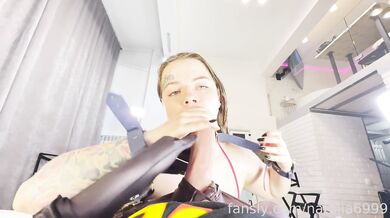 Natalia Polyakova, Thicc Teen, Sucking On A Huge Dildo Pov Onlyfans Video Leaked