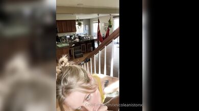 Nicole Aniston, Hot Blonde Milf Fucking Young Stud On The Staircase Onlyfans Video Leaked