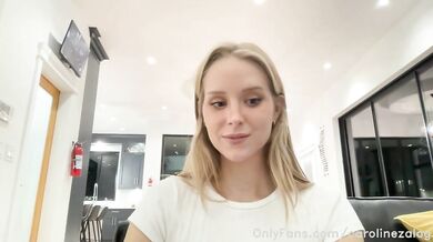 Caroline Zalog, Getting Ready For Bed Onlyfans Video Leaked