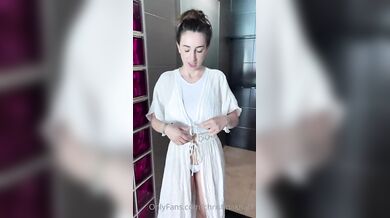 Christina Khalil, Wet T-Shirt Tease In The Shower Onlyfans Video Leaked