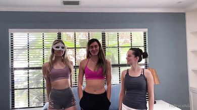 Bryce Adams, Three Lesbian Sluts Strapon Dildo Fucking On The Couch Onlyfans Video Leaked