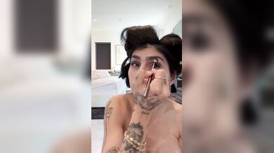 Mia Khalifa, Sexy Arab Beauty Getting Ready For Night Out Onlyfans Video Leaked