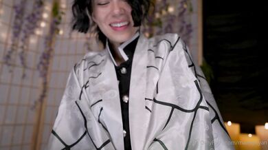 Maimy Asmr, Demon Slayer Shinobu Kocho Cosplay Teasing Asmr Onlyfans Video Leaked