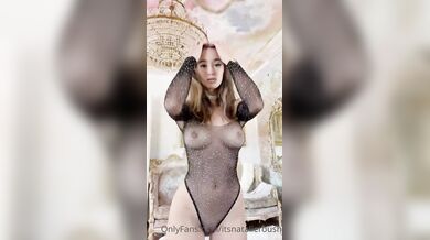 Natalie Roush, Naked Sexy Mesh Bodysuit Onlyfans Video Leaked
