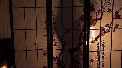 Amouranth, Getting Naked Behind A Japanese Wall Onlyfans Video Leaked