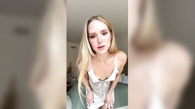 Caroline Zalog, See-Through Lingerie Try-On-Haul Livestream Onlyfans Video Leaked