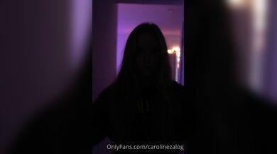 Caroline Zalog, Teasing Her Sexy Thongs In The Bedroom Onlyfans Video Leaked