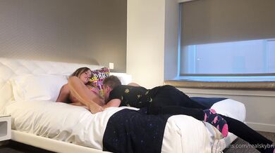 Sky Bri, Van Wylde, Fucking A Hot Stud In Her See-Through Lingerie Onlyfans Video Leaked