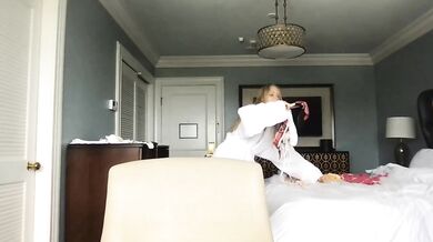 Caroline Zalog, Sexy Cute Panties Try-On-Haul In Hotel Onlyfans Video Leaked