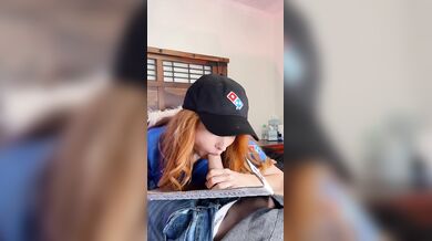 Amouranth, Pizza Delivery Girl Sucking A Big Dildo Onlyfans Video Leaked