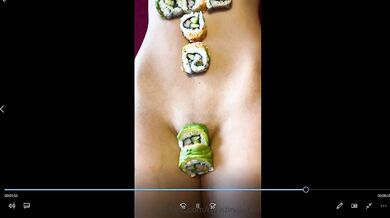 Christina Khalil, Keeping The Sushi Warm With Her Naked Body Onlyfans Video Leaked