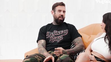 Lena The Plug, Wildhalli, Plugtalk, Blonde And Tall Super Model Ffm Threesome On Adult Interview Onlyfans Video Leaked