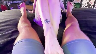 Chloe Hart, Feet Jerking A Hard Cock Onlyfans Video Leaked