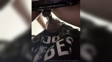 Eatmahapples, X_Eat.Mah.Apples_X, Ebony Slut Amateur Blowjob Bottom View Onlyfans Video Leaked