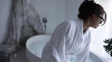 Emily Black, Hot Babe Bathtub Dildo Masturbation Onlyfans Video Leaked