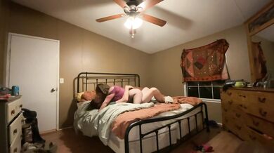 Gorgeous biker chick dominates virgin