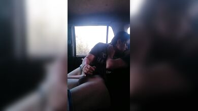 Teacher in Skirt Fucking in the Car