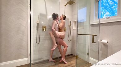 Serenity Cox, Nadia Foxx, Two Lesbian Hotwives Naughty Shower Onlyfans Video Leaked