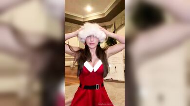 Christina Khalil, Christmas Lingerie Try-On-Haul Onlyfans Video Leaked