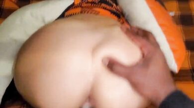 eliselondon - Halloween Holes My Pussy and Asshole bounce on BBC