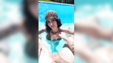 Marcela Lelly, Fucking In The Hillside Pool Onlyfans Video Leaked