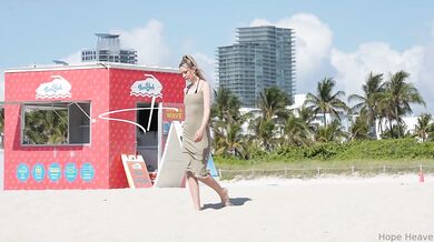 Hope Heaven, Skinny Bitch Miami Vacation Creampie Sex Onlyfans Video Leaked