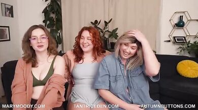Mary Moody, Tantric Eden, Autumn Buttons, Three Thicc Lesbian Babes Maturbation During Livestream Onlyfans Video Leaked