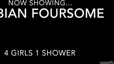 Savannah Parker, Wet Lesbian Foursome In The Shower Onlyfans Video Leaked