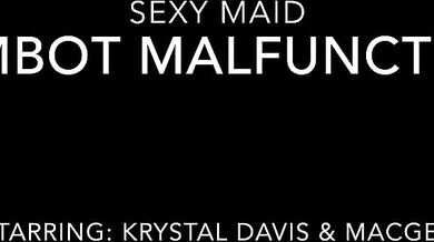 Krystal Davis, Macgee, Sexy Asian Maid Fembot Malfunction Onlyfans Video Leaked