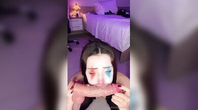 Voulezj, Horny Clown Ahegao Deepthroating Dildo Onlyfans Video Leaked