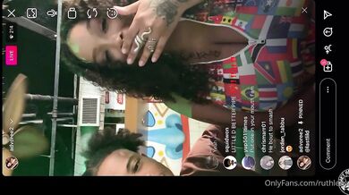 Advoree, Lil D, Ebony Chick Sucking On A Bbc Livestream Onlyfans Video Leaked