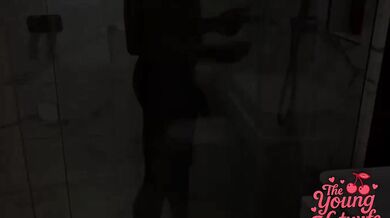 Scarlett The Young Hotwife - bathroom fuck session