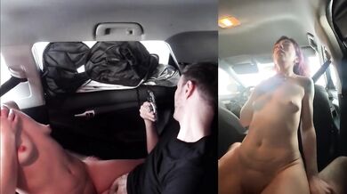 Car sex with Onlyfans pixie dream girl Lacy Avon in parking lot