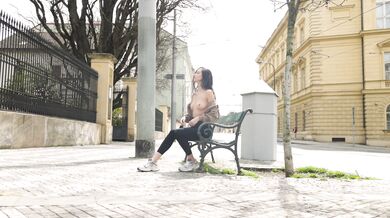 Lovelyjill, Teasing Her Naked Tits All Over The City Onlyfans Video Leaked