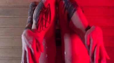 Alenagerman, Soapy Naked Tease In The Sauna Onlyfans Video Leaked