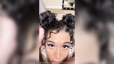 Funsizedmegan, Thicc Hooters Girl Receiving A Big Facial Onlyfans Video Leaked