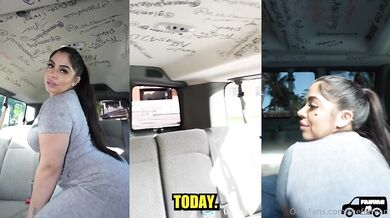 Taithefivefooter, Thefanvan, Big Booty Slut Fucking A Black Dildo In The Van Onlyfans Video Leaked