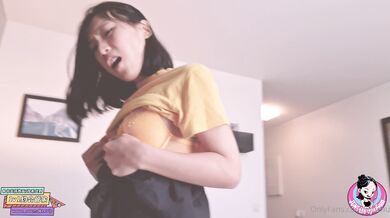 June Liu, Asian Girlfriend With Hairy Pussy Getting Creampied Onlyfans Video Leaked