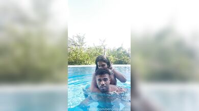 Yasmina Khan, Troy Francisco, Indian Goddess Naughty Tease In The Pool Onlyfans Video Leaked
